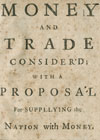 Title page John Law, Money and Trade considered