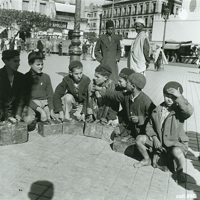 Shoeshine boys, 1939