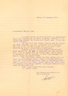 Letter 18 November 1939