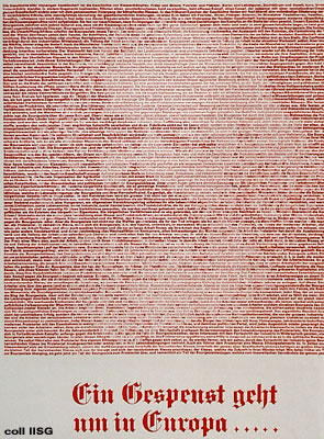 The Manifesto as poster