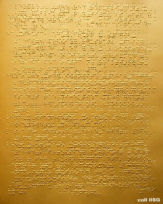 Manifest der Kommunistischen Partei in braille