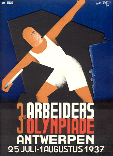 Poster Labour Olympiad Antwerp 1937