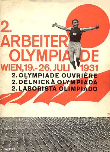 Brochure Arbeidersolympiade Wenen 1931