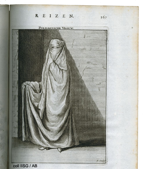 Afbeelding van een 'Persiaensche Vrouw', door de ogen van een zeventiende-eeuwse westerling