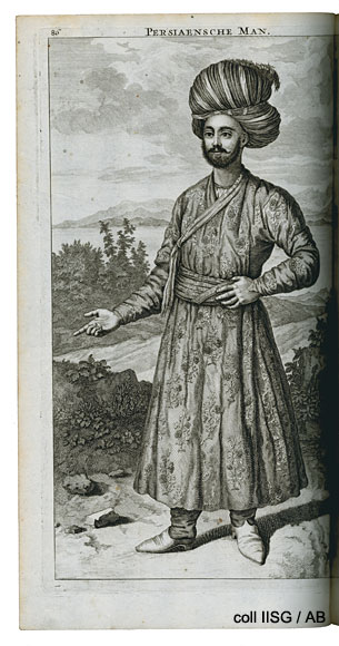 Afbeelding van een 'Persiaensche Man', door de ogen van een zeventiende-eeuwse westerling