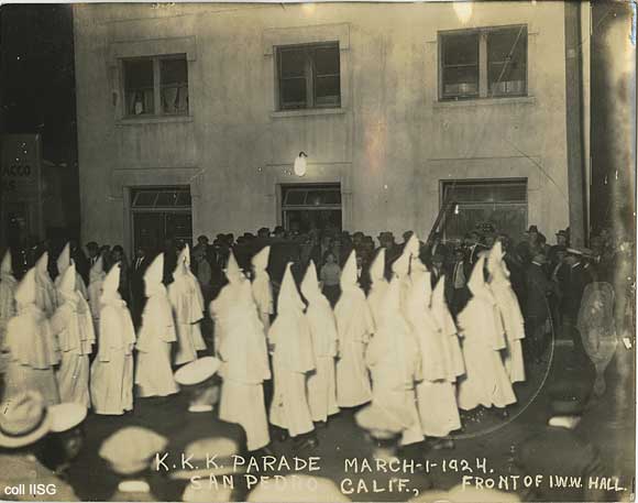 A Ku Klux Klan March, 1924