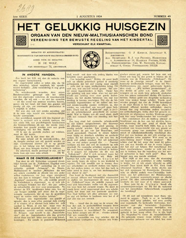 Het Gelukkig Huisgezin 1924