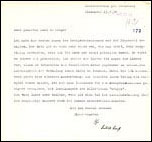 Letter from Brecht