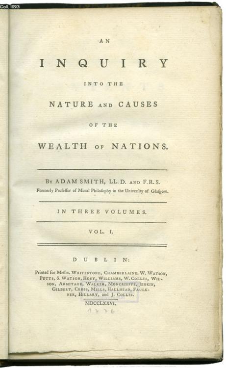 of the wealth of nations