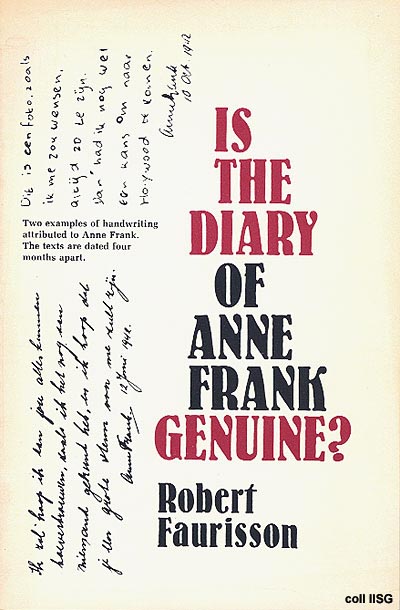 Is the Diary of Anne Frank Genuine?