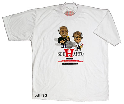 T-shirt Suharto dari ke Habibie