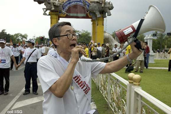 Pro-Thaksin demonstrators