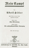 Hitler, Mein Kampf, 1936