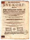 Den Nederlandtschen Bye-Korf, 1607